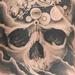 Tattoos - Alans Knucklehead Back - 63587